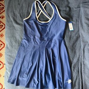 Prince Pickleball for Target Navy Blue and Cream Athletic Skort Dress